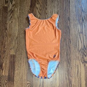 Orange PLUM PRACTICEWEAR Leotard